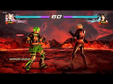 27_6 D Lucky Chloe Ryona VS Josie - Tekken 7 ( Uchiha x24 ) Gameplay PC RX 570