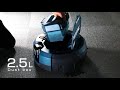Dulkių siurblys - robotas Makita DRC200Z 2x18V Li-Ion, be akumuliatorių ir kroviklio!