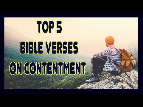 TOP 5 BIBLE VERSES ON CONTENTMENT