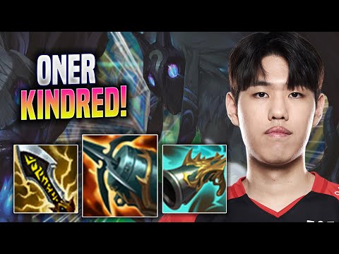 ONER LITERALLY GOD MODE WITH KINDRED! - T1 Oner Plays Kindred JUNGLE vs Graves! | Season 2022