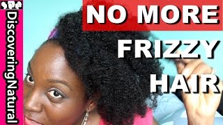 How To Get Rid of Frizzy Hair | Natural Hair | Frizz Fighting Products