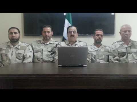 بيان صادر من رئيس هيئة الأركان العامة للجيش السوري الحر سليم إدريس بخصوص المبادرة الروسية