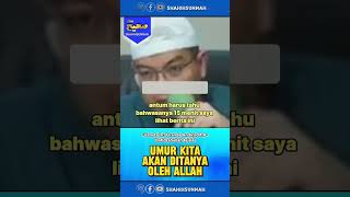 Download lagu 🔴 OUR AGE WILL BE ASKED❗USTADZ FIRANDA ANDIRJA #shorts #study #sunnah #sahihsunnah mp3