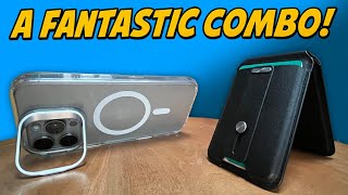 iPhone Accessories: The ESR Wallet with Find My + iPhone Case with Stash Stand