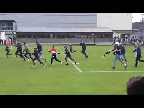 UR Namur - Pitch invasion 5th Division Belgium 2018-2019