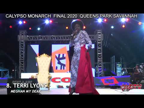 "🔥 CALYPSO MONARCH 2020: Terri Lyons - MEGHAN MY DEAR 💃🏆 | Spectacular Performance!"