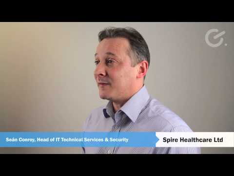 Spire Healthcare  - Customer Success Story (Sean Conroy - Head of Technical Services & Security)