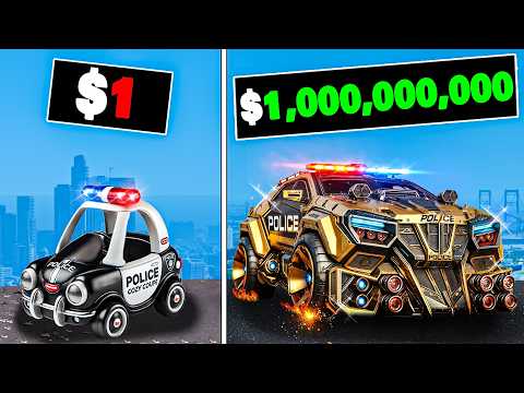 Polizeiauto von 1 bis 1.000.000.000 US-Dollar in GTA 5