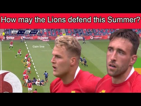 Rugby Analysis: What did we learn about the Lions defence against Japan?