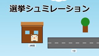 選挙シュミレーション作ってみた。