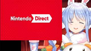 ニンダイ（2026.6.9）同時視聴でみる兎田ぺこらの反応！【Nintendo Direct 】【hololive】