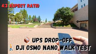 📦 Quick Walk to UPS to Drop Off a Package | DJI Osmo Nano 4K30