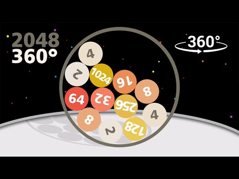 2048 x 360 - 2048 Classic Gameplay - Reach 1024!