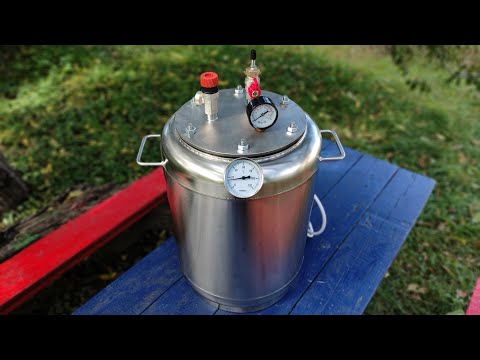 Видео Автоклав электрический УКРПРОМТЕХ А16 electro (Гибрид) распаковка, обзор