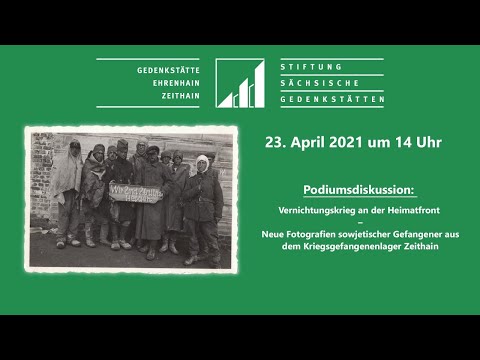 Podiumsdiskussion: Vernichtungskrieg an der Heimatfront - Neue Fotografien