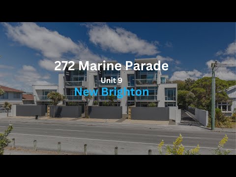 9/272 Marine Parade, New Brighton, Canterbury, 2 Bedrooms, 1 Bathrooms, Apartment