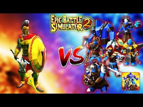 Epic Battle Simulator 2 | 120 SPARTANS VS EVERY SPECIAL UNIT!