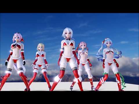 Новогодний танец (MMD)