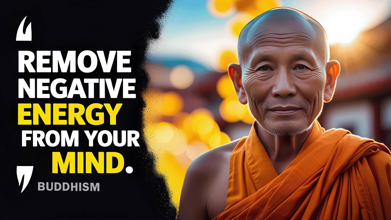 Remove Negative Energy from Your Mind Using Buddhist Wisdom 🧘‍♂️