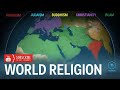 Map Shows How Religion Spread Around The World
