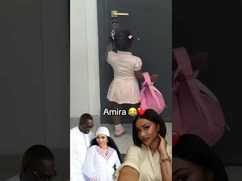 Amira la fille de Racky aïdara #senegalaise_tik_tok #tiktoksenegal