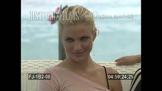 Charlie&#39;s Angels - Cameron Diaz, Drew Barrymore, Lucy Liu Interview Press Junket (2002)