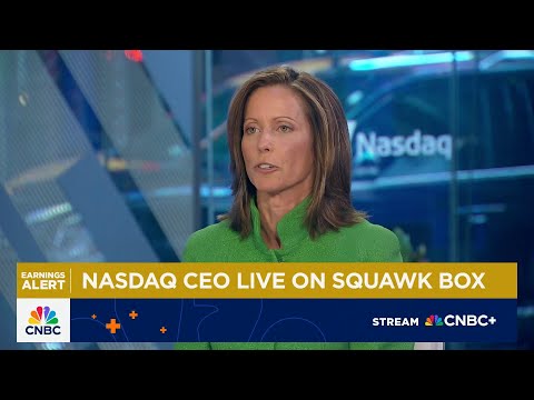 Nasdaq CEO Adena Friedman on Q2 results, growth outlook and tokenization of private assets