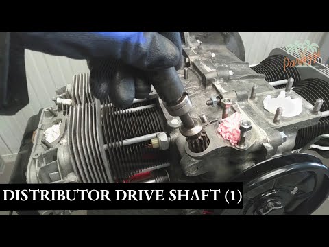 04 Engine overhaul - removing the distributor drive shaft