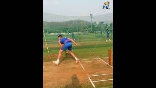 Arjun Tendulkar bowling | Mumbai Indians