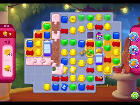 HomeScapes Level 3205 no boosters (14 moves)