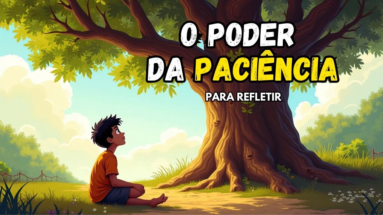 O PODER DA  PACIÊNCIA - A lição de uma árvore! Reflexão