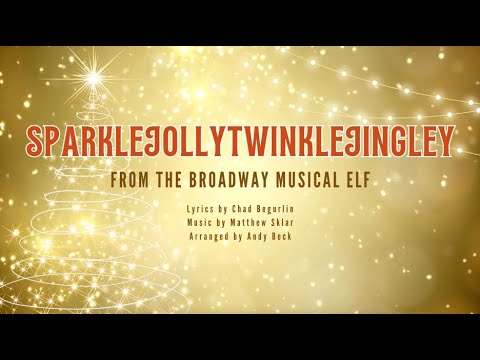Sparklejollytwinklejingley - Lyric Video - Accompaniment Track