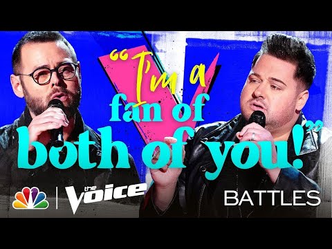 Jon Mullins vs. Todd Tilghman - Shenandoah's "Ghost in This House" - The Voice Battles 2020