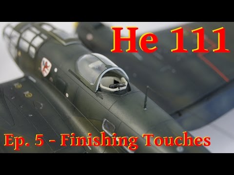 Model Heinkel 111 P-2 - 1/72 Airfix - Finishing Touches