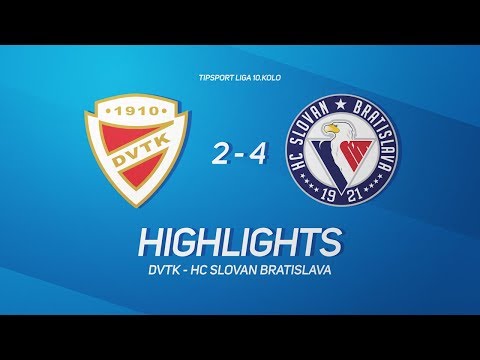 10. forduló: DVTK Jegesmedvék - Slovan Bratislava 2-4