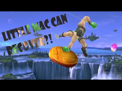 Little Mac Down Air Recovery Tech! - Smash Ultimate