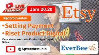 Riset Produk Digital Di etsy | Setting Payment Di etsy