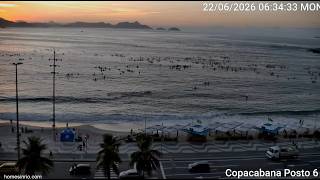 Webcam Rio de Janeiro Copacabana Posto 6 live webcam