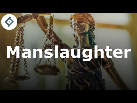 Manslaughter | Criminal Law