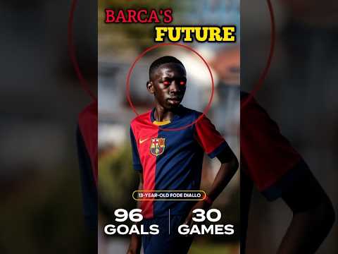 Barcelona’s Next danger Kid? Meet Old Fode Diallo! #FootballShorts #YoungTalent #BarcaFuture
