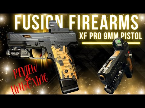 XF PRO 9mm Pistol |  Review \u0026 Unboxing | Fusion Firearms | All Metal
