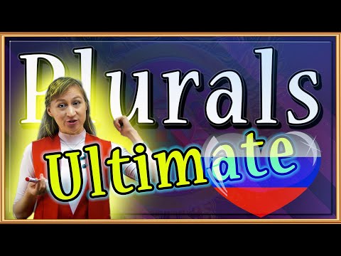 Russian Plural [All Genders & All Groups of Exceptions]