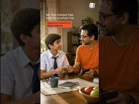 My First Bank | Father's Day | Bank of Baroda