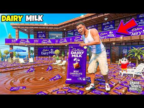 Franklin Finally Filled His House With Giant DAIRY MILK Chocolates🍫😋