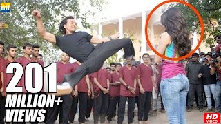 Tiger Shroff's Amazing Stunt With Shraddha Kapoor For Baaghi Promotions