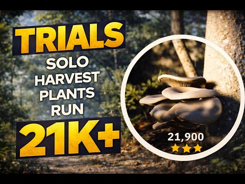 Solo Trials Harvest Plants Run 21K+ | ARC Raiders