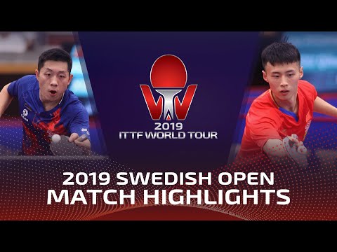 [2019 ITTF Swedish Open] Xu Xin vs Xu Haidong  2019.10.4