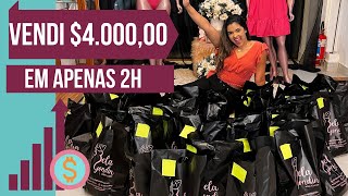 VENDI 4 MIL NA MINHA LIVE SHOP, O QUE EU FIZ?