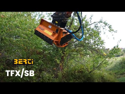 Berti Hydraulic forestry mulcher TFX SB