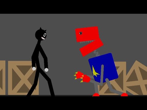 Cartoon Cat vs Boxy Boo (Project Playtime)